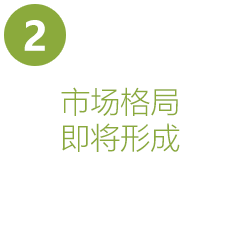 市場(chǎng)格局即將形成