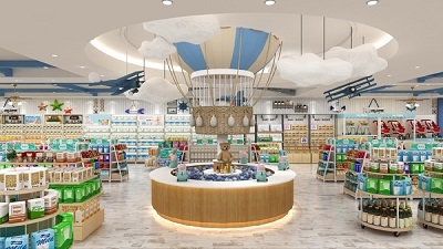 九愛道具母嬰整店設計系列