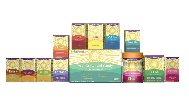 活萊維兒童營養補充劑系列